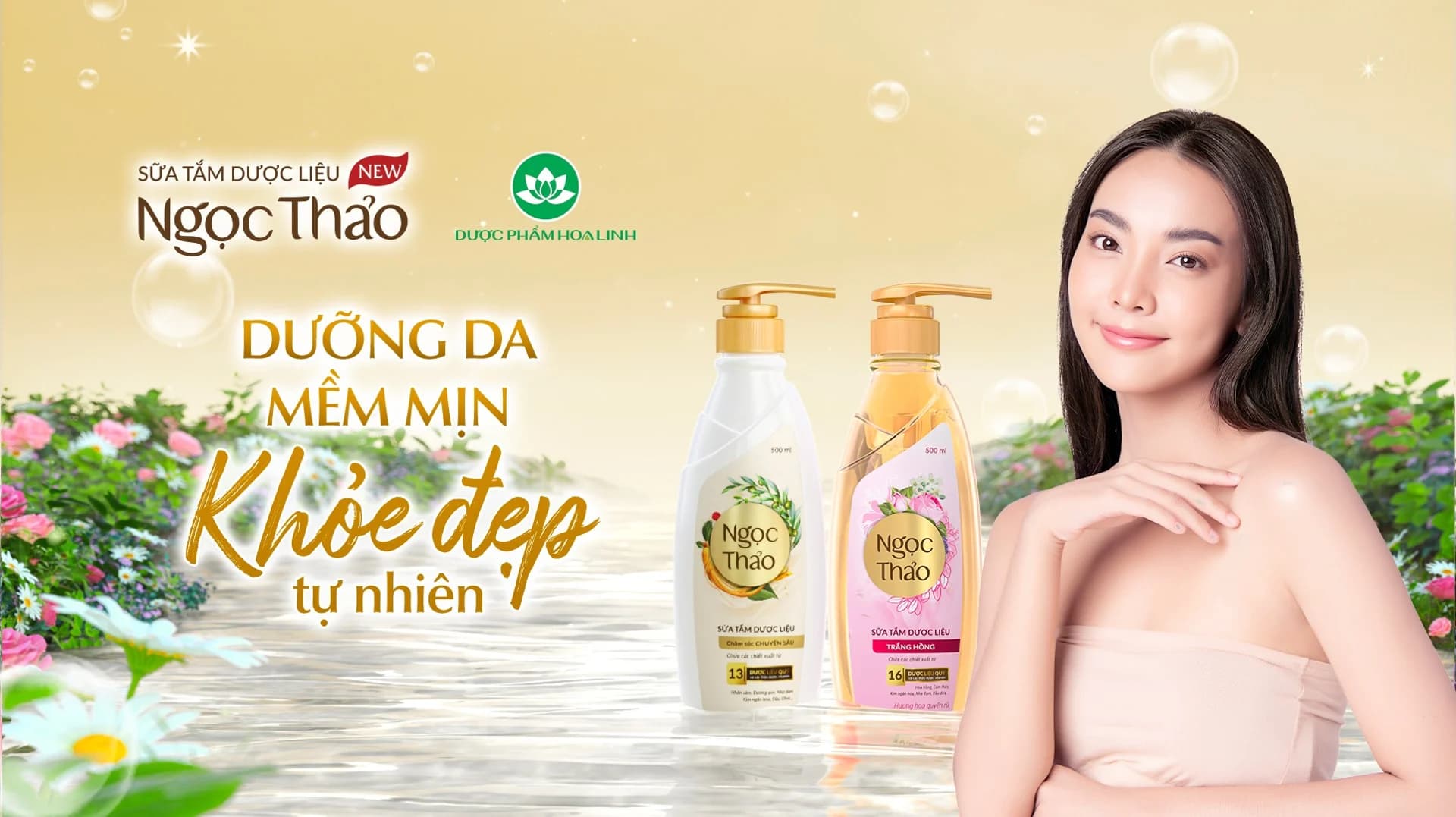 Ngọc Thảo — Herbal Shower Gel Launch Campaign